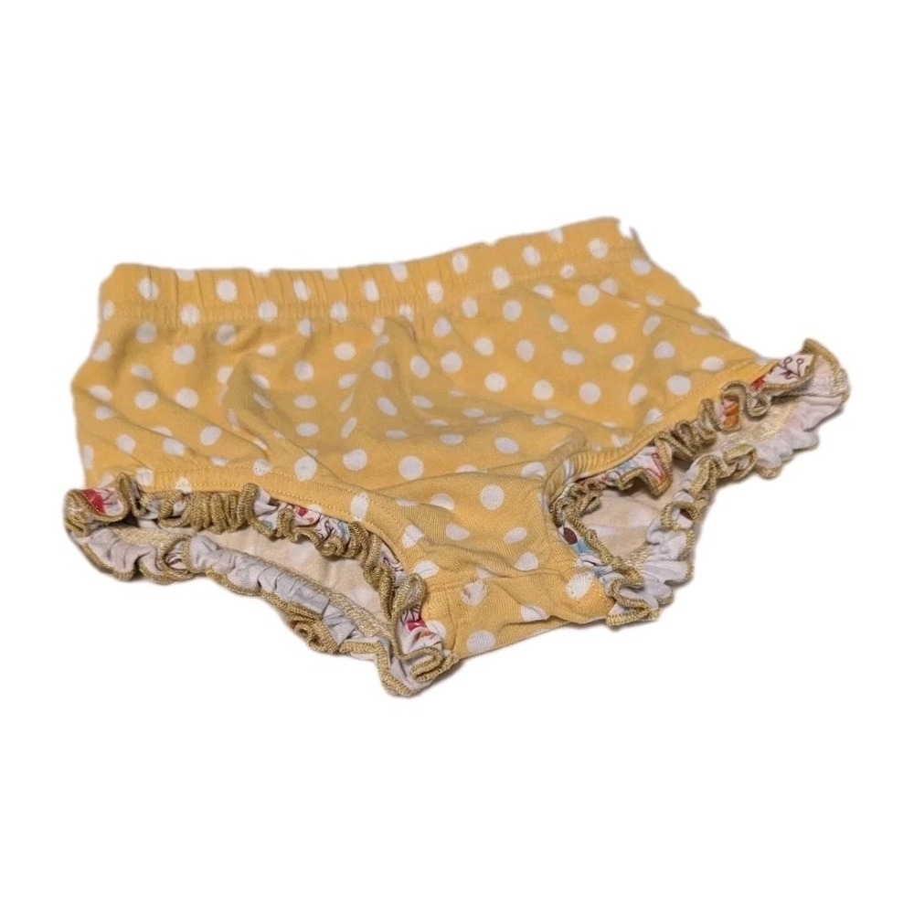 Matilda Jane Baby Girl Down‎ Down Down Diaper Cover Once Upon A Town Yellow 12M